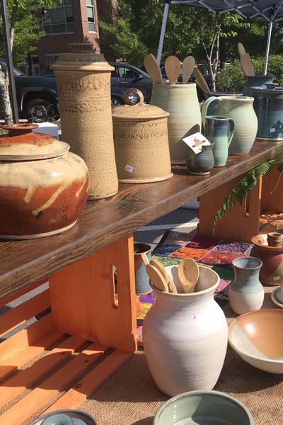 handmade functional stoneware pottery raleigh nc